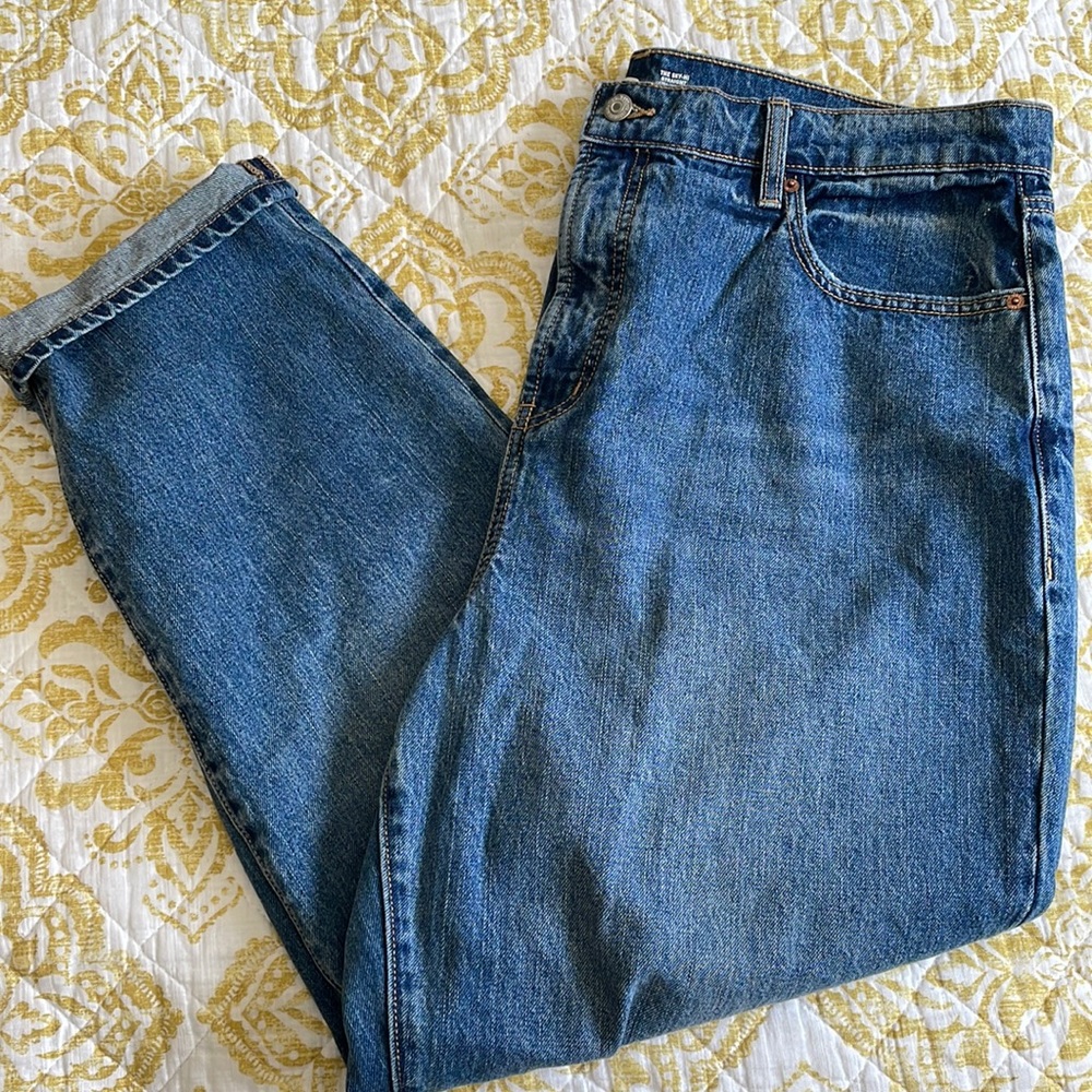 Old Navy Sky-Hi Straight Jeans